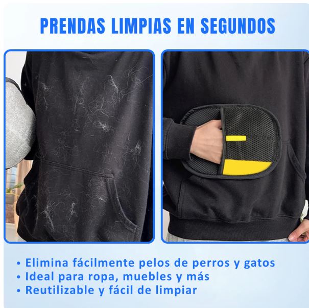 SoftPaw™ — El Guante que Acaba con el Pelo de tu Mascota en tu Casa
