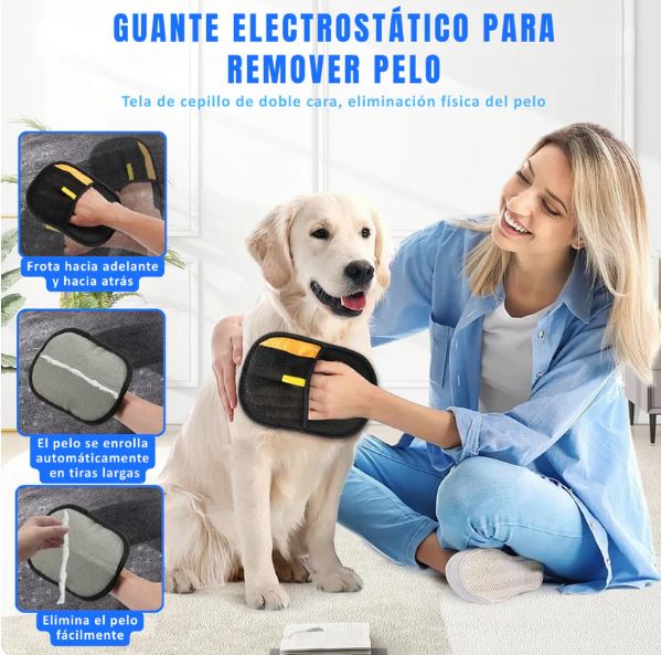 SoftPaw™ — El Guante que Acaba con el Pelo de tu Mascota en tu Casa