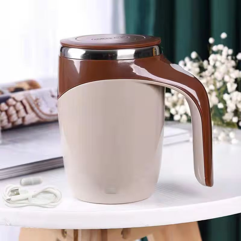 Taza VortixMix™  — La taza que se revuelve sola ☕🧲 | 380ml Acero Inoxidable