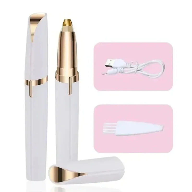 LumiBrow ™ — Depiladora Recargable USB "Cabezal chapado en oro de 18 quilates"