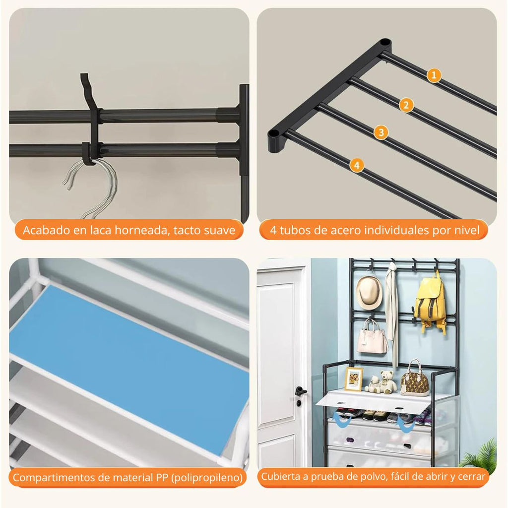 Organizador Zapatero Total 3 en 1