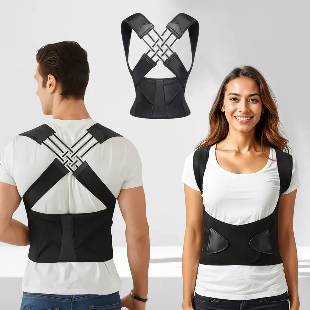 Corrector de Postura Entrelazado "EspaldaLibre™"