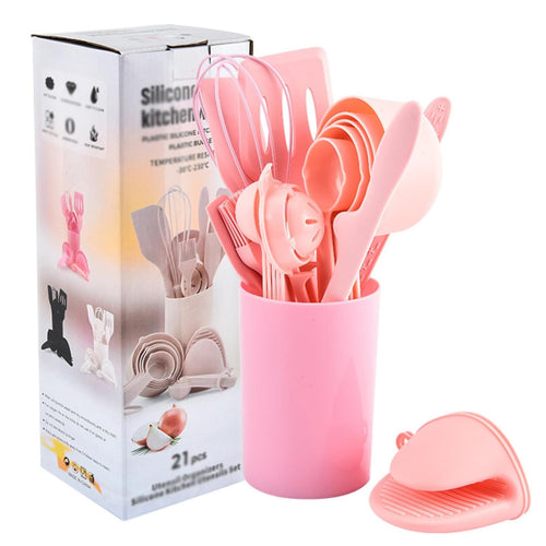 SilkChef™ — Set Antiadherente de Cocina 21 Piezas